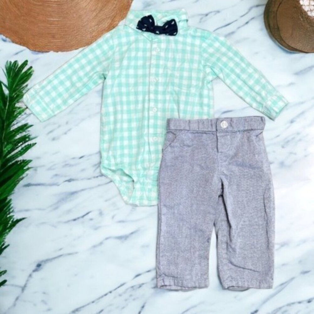 Carter's Baby Boy Matching Outfit Size 9 Months